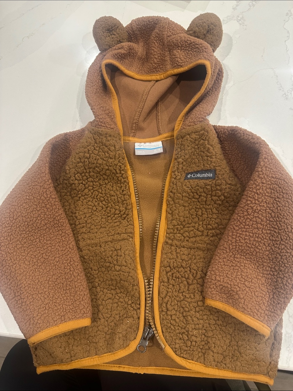 Columbia 12-18 month teddy bear fleece unisex